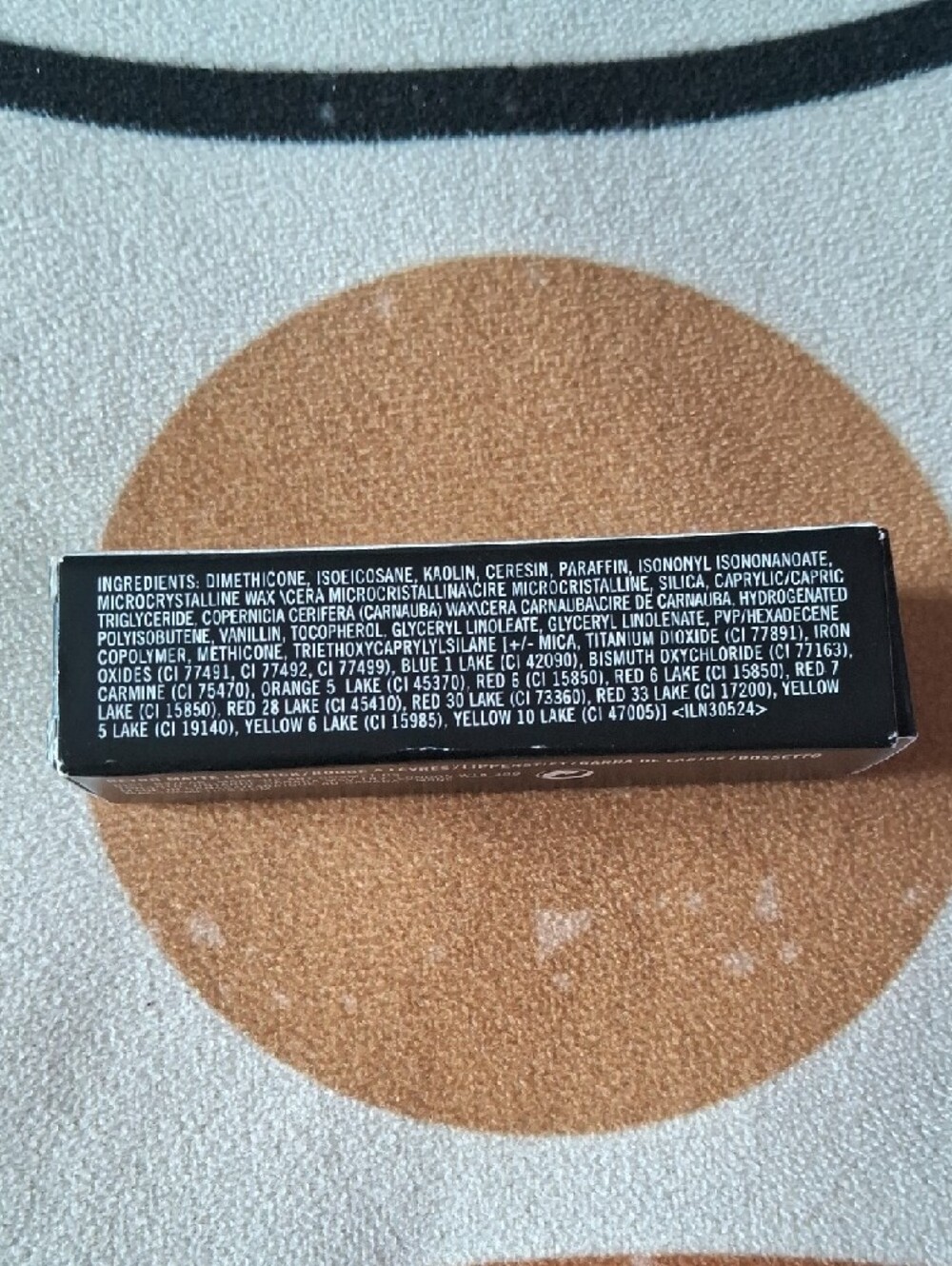 MAC Sheen Lipstick - Pink and Purple Marble Case - Cremesheen On Hold - Picture 3 of 5